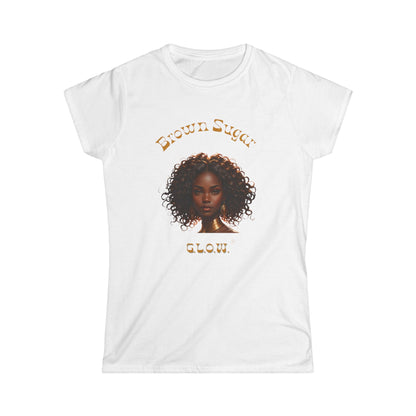 Brown Sugar G.L.O.W. Women's Softstyle Tee