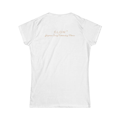 Brown Sugar G.L.O.W. Women's Softstyle Tee