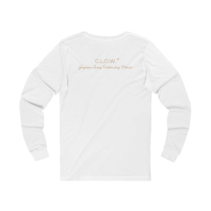 Brown Sugar G.L.O.W. Jersey Long Sleeve Tee