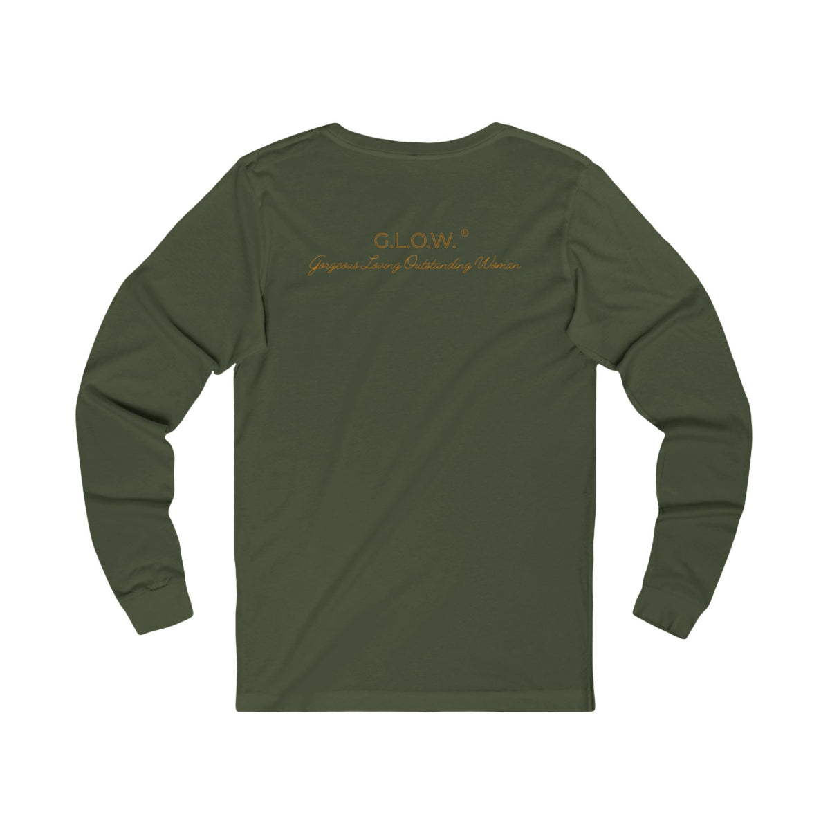 Brown Sugar G.L.O.W. Jersey Long Sleeve Tee