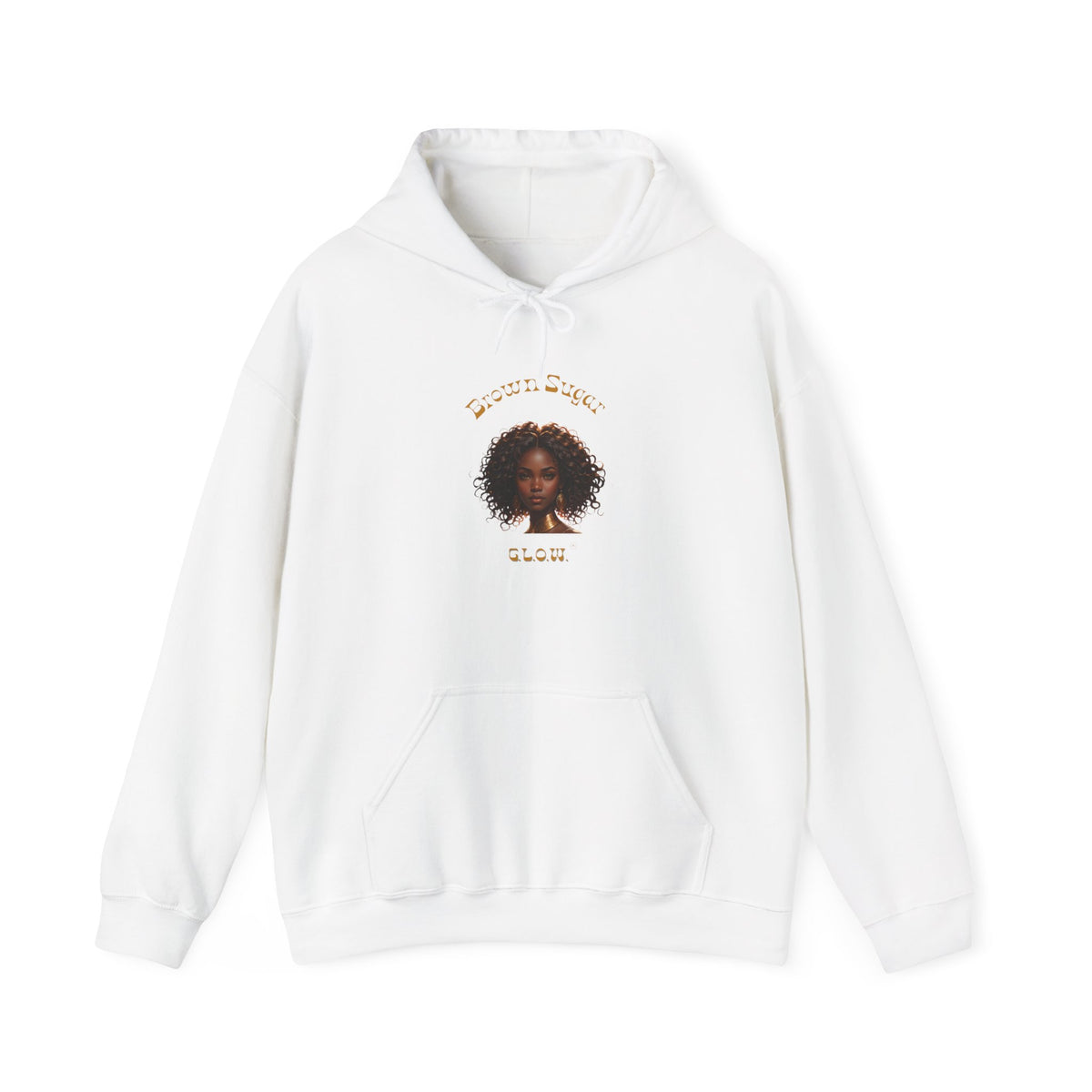 Brown Sugar G.L.O.W. Heavy Blend™ Hooded Sweatshirt