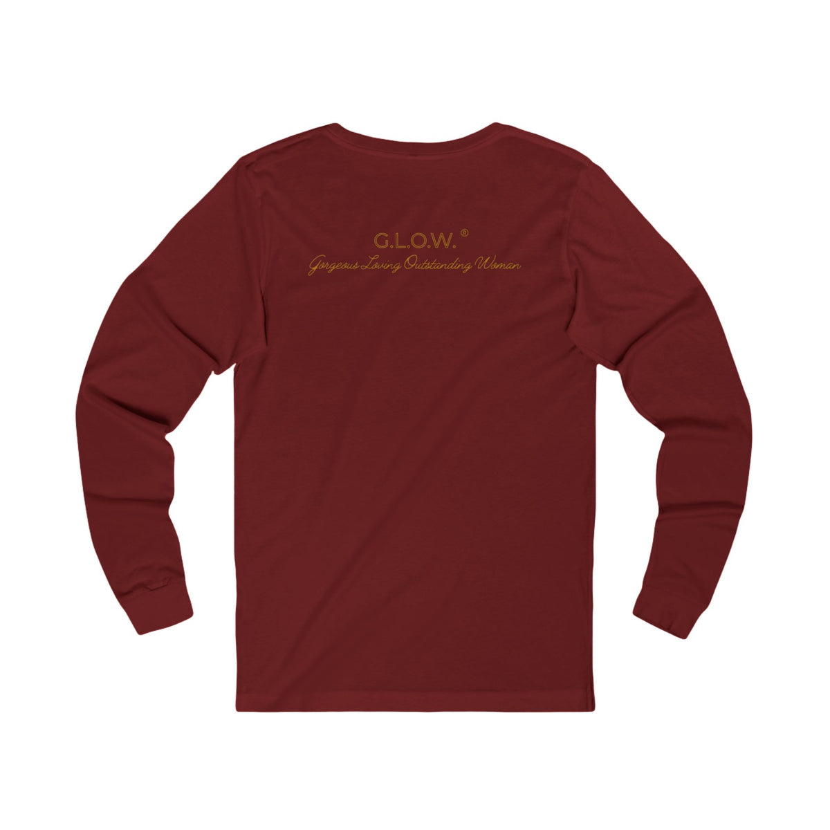 Brown Sugar G.L.O.W. Jersey Long Sleeve Tee