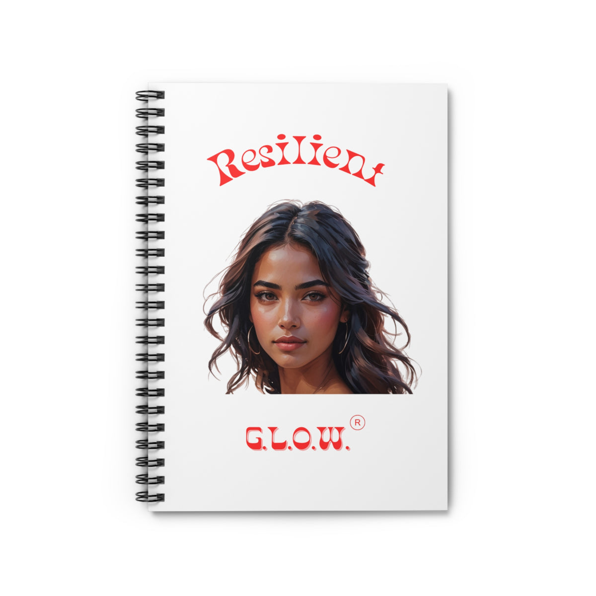 Resilient G.L.O.W. Spiral Notebook - Ruled Line