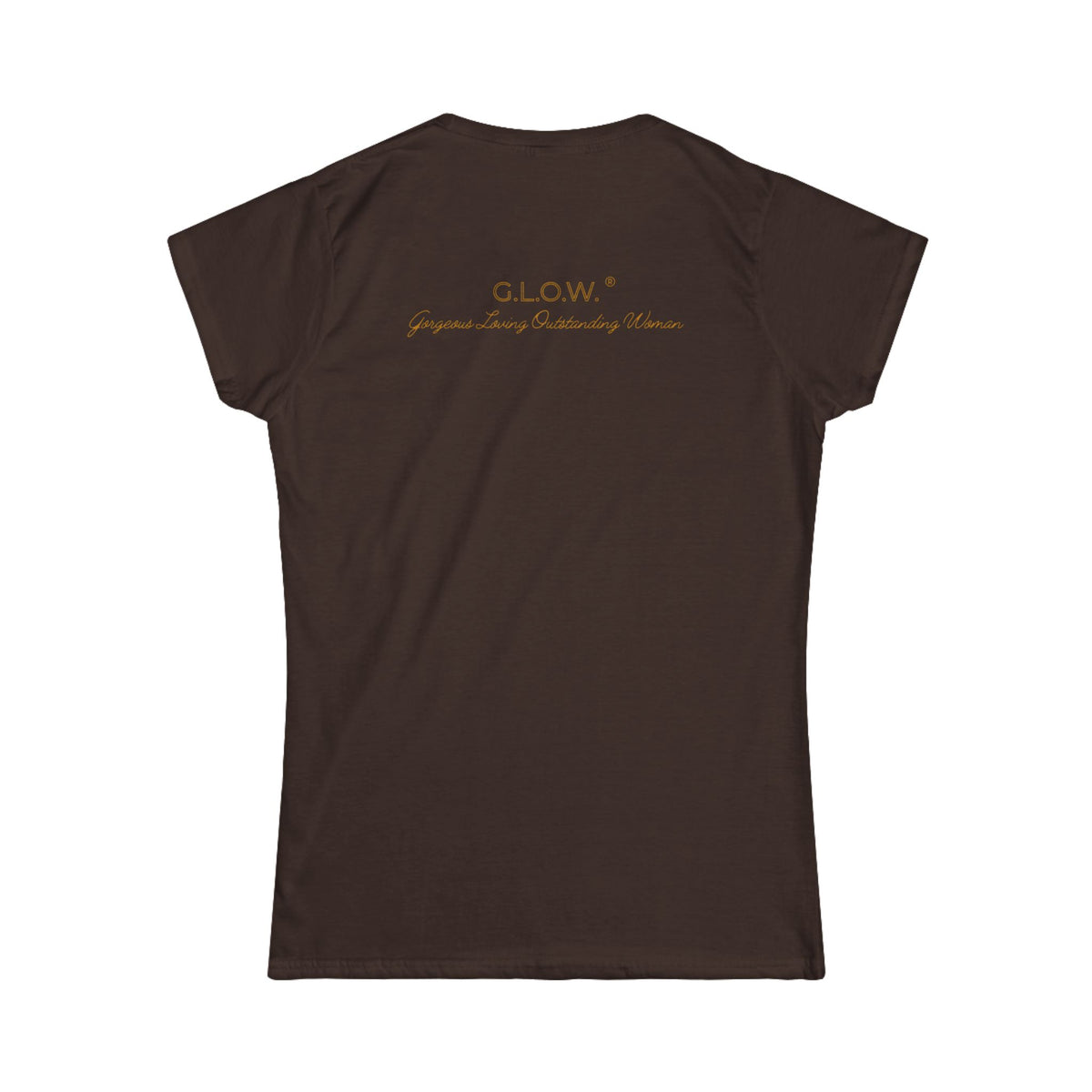 Brown Sugar G.L.O.W. Women's Softstyle Tee